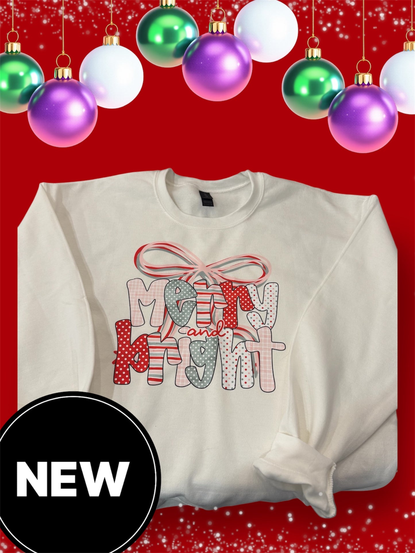 Merry & Bright Sweatshirt