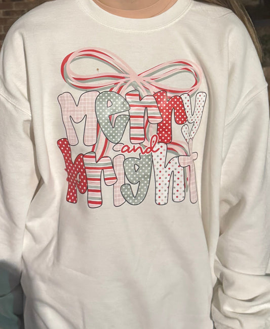 Merry & Bright Sweatshirt