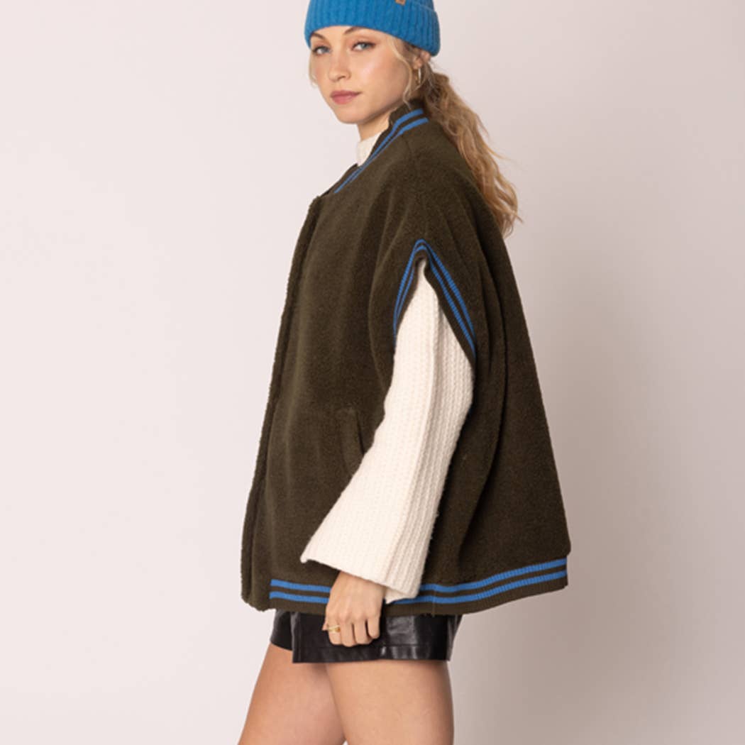 Sherpa Varsity Short-Sleeve Baseball Vest