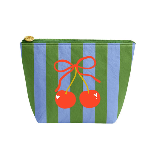 Cute Stripe Tyvek Pouch | Teen and Girl Stocking Stuffer